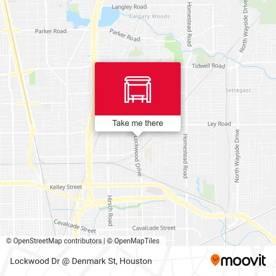 Lockwood Dr @ Denmark St map