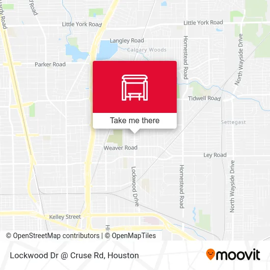 Lockwood Dr @ Cruse Rd map
