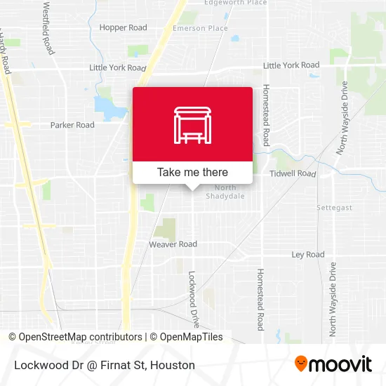 Lockwood Dr @ Firnat St map
