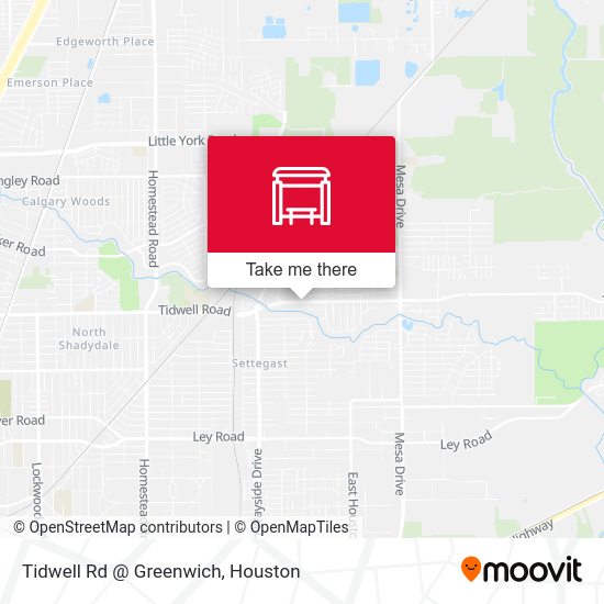 Tidwell Rd @ Greenwich map