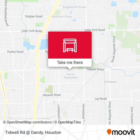 Tidwell Rd @ Dandy map