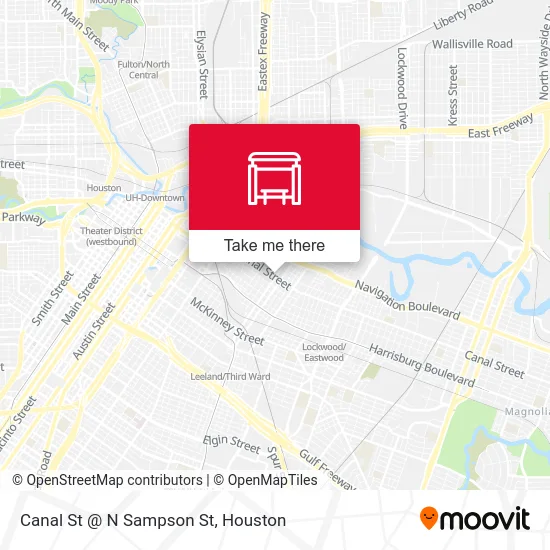 Canal St @ N Sampson St map