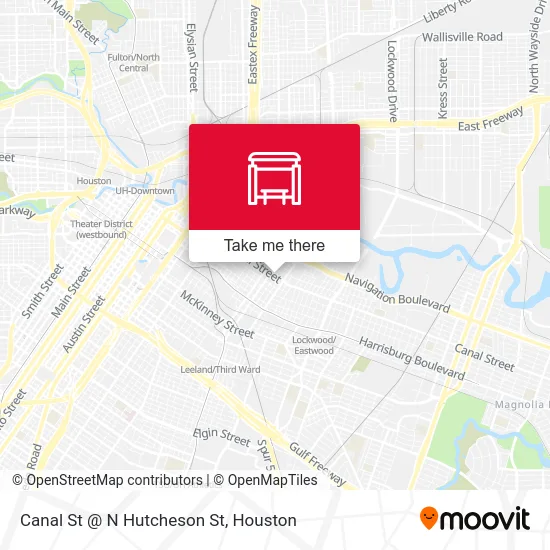 Canal St @ N Hutcheson St map