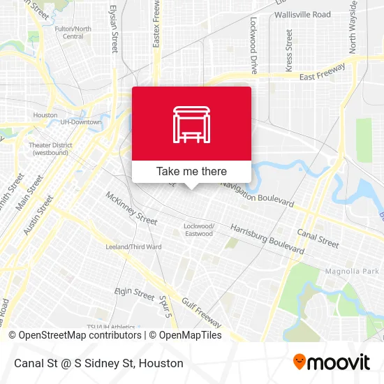 Canal St @ S Sidney St map