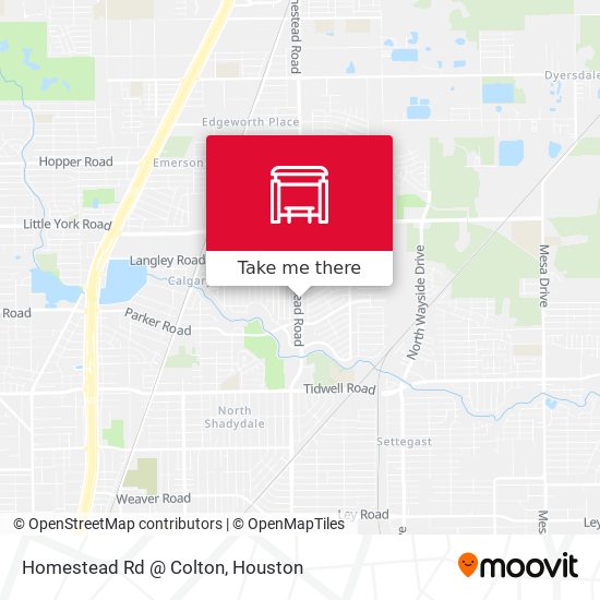 Homestead Rd @ Colton map