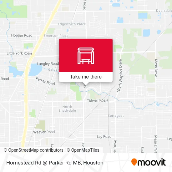 Mapa de Homestead Rd @ Parker Rd MB