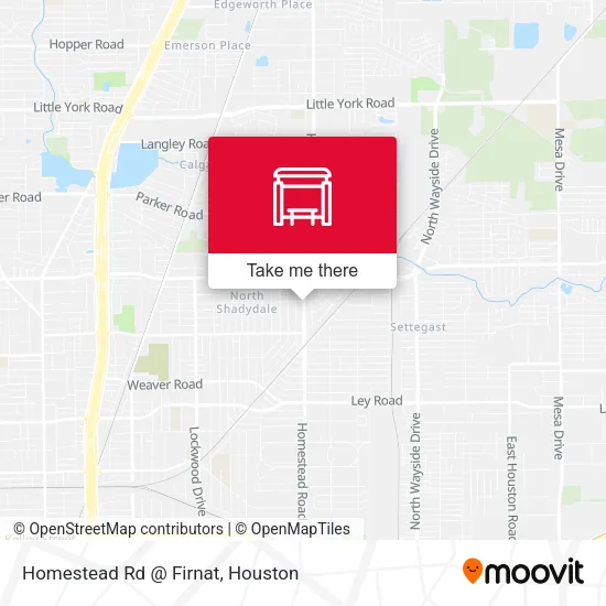 Homestead Rd @ Firnat map