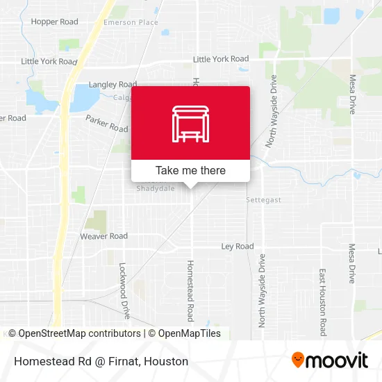 Mapa de Homestead Rd @ Firnat