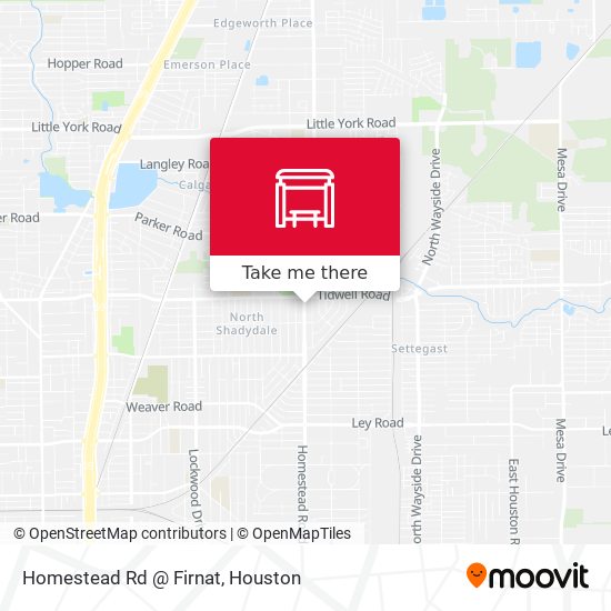 Homestead Rd @ Firnat map