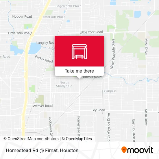Mapa de Homestead Rd @ Firnat
