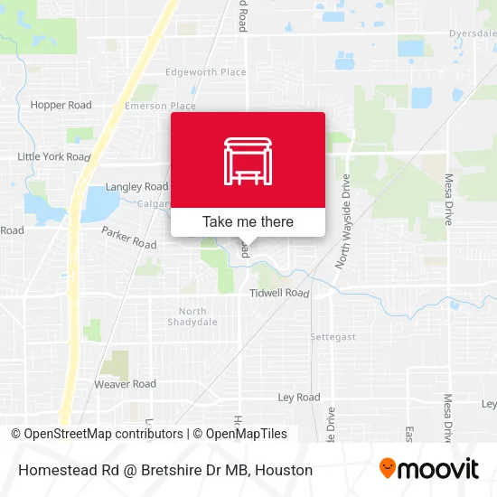 Mapa de Homestead Rd @ Bretshire Dr MB