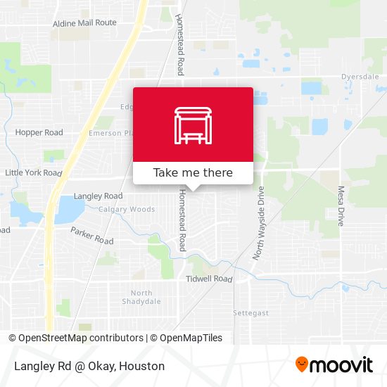 Langley Rd @ Okay map
