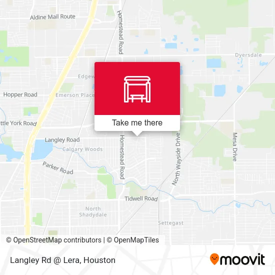 Langley Rd @ Lera map
