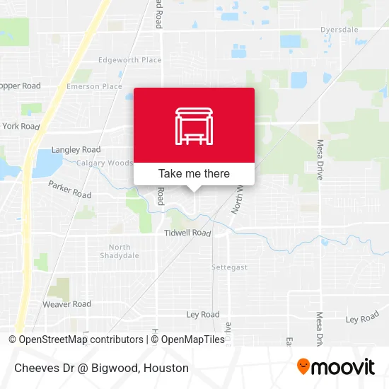 Cheeves Dr @ Bigwood map
