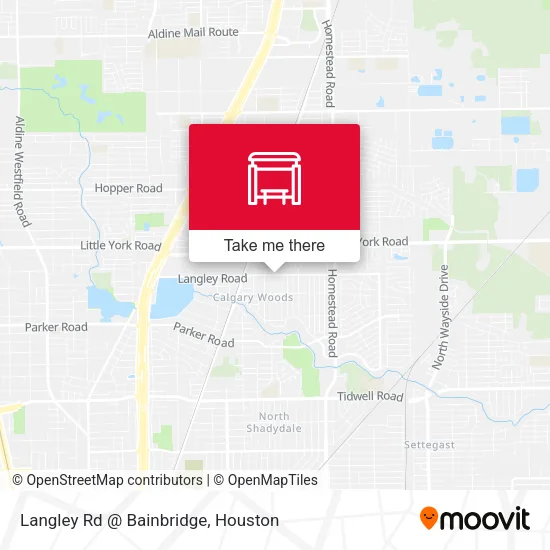 Langley Rd @ Bainbridge map