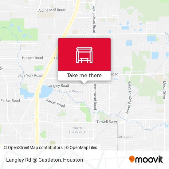 Langley Rd @ Castleton map