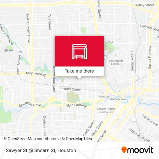 Sawyer St @ Shearn St map