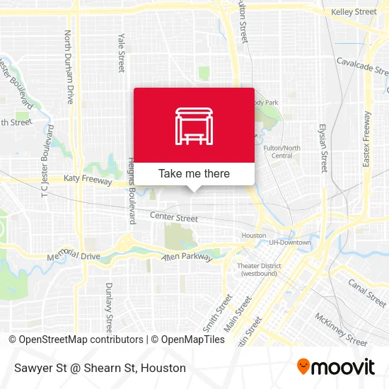 Sawyer St @ Shearn St map