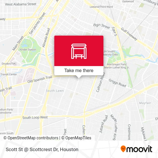Mapa de Scott St @ Scottcrest Dr