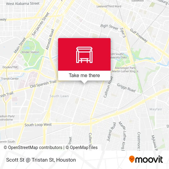 Mapa de Scott St @ Tristan St