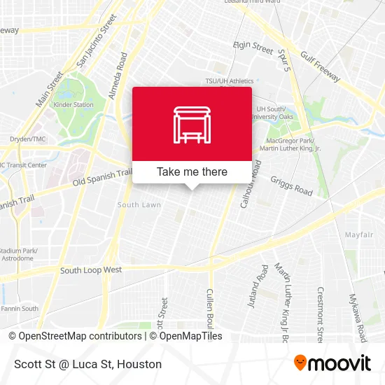 Scott St @ Luca St map