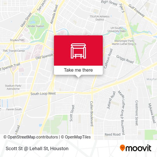 Scott St @ Lehall St map