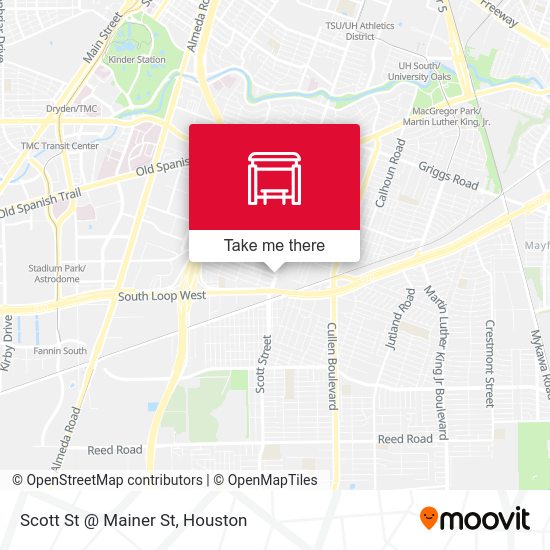 Scott St @ Mainer St map