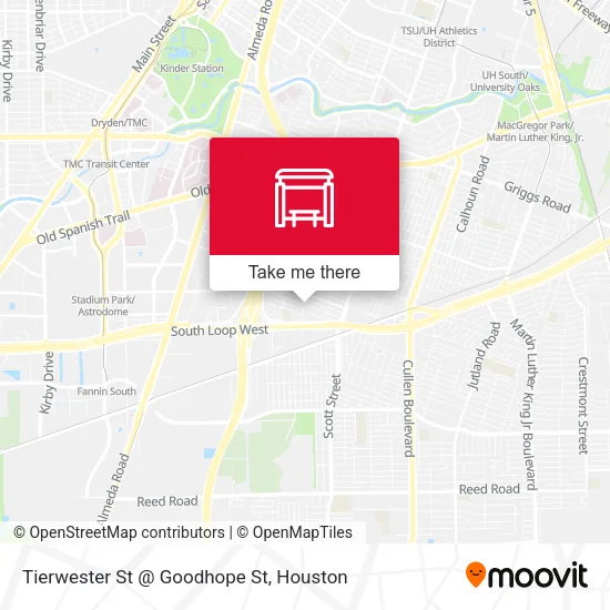 Tierwester St @ Goodhope St map