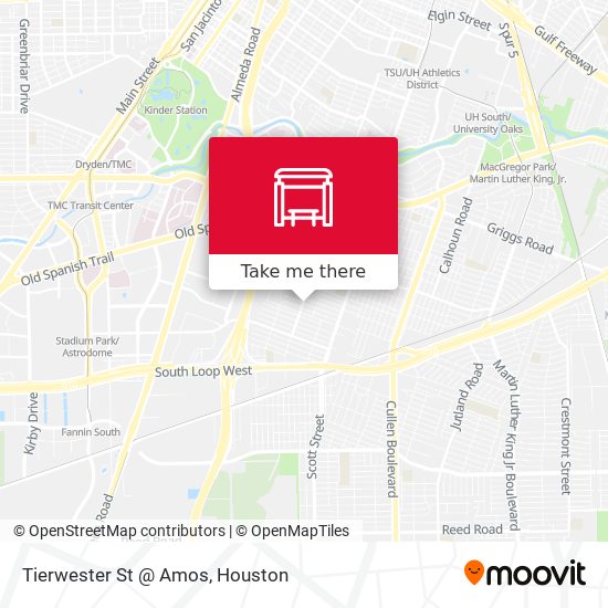 Tierwester St @ Amos map