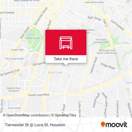 Tierwester St @ Luca St map