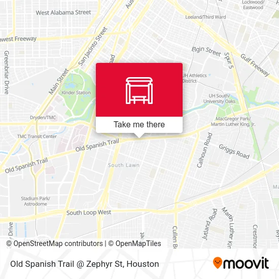 Mapa de Old Spanish Trail @ Zephyr St
