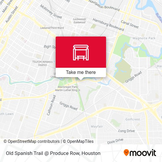 Old Spanish Trail @ Produce Row map
