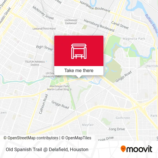 Mapa de Old Spanish Trail @ Delafield