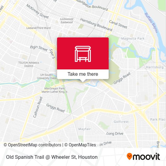 Old Spanish Trail @ Wheeler St map