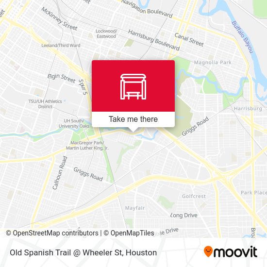 Old Spanish Trail @ Wheeler St map