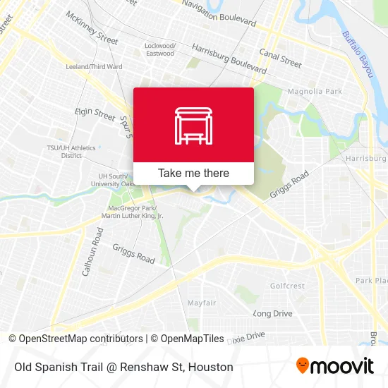Old Spanish Trail @ Renshaw St map