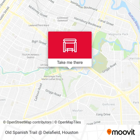Mapa de Old Spanish Trail @ Delafield