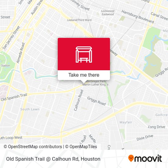 Old Spanish Trail @ Calhoun Rd map