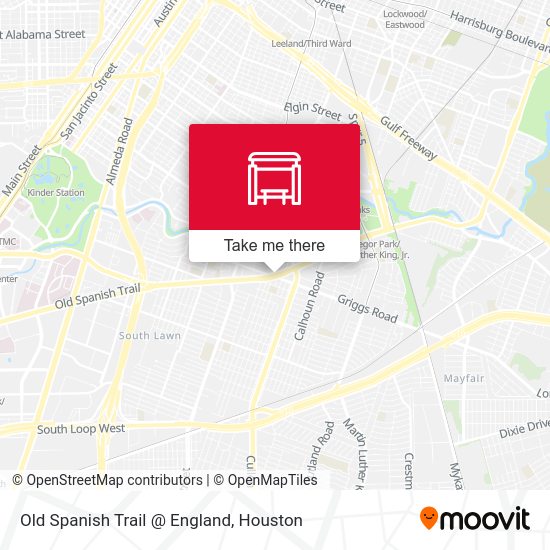 Old Spanish Trail @ England map