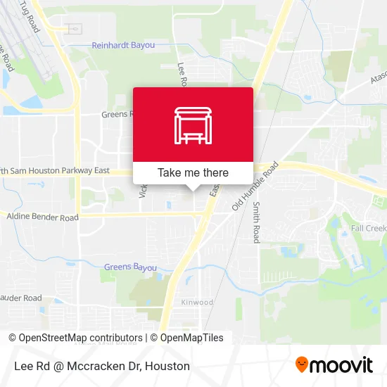 Mapa de Lee Rd @ Mccracken Dr