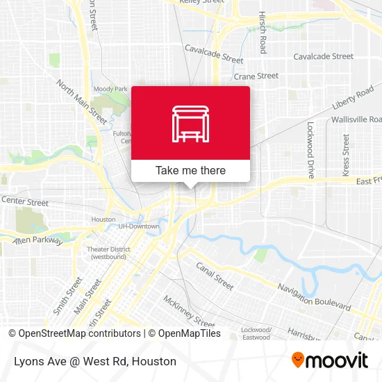 Lyons Ave @ West Rd map