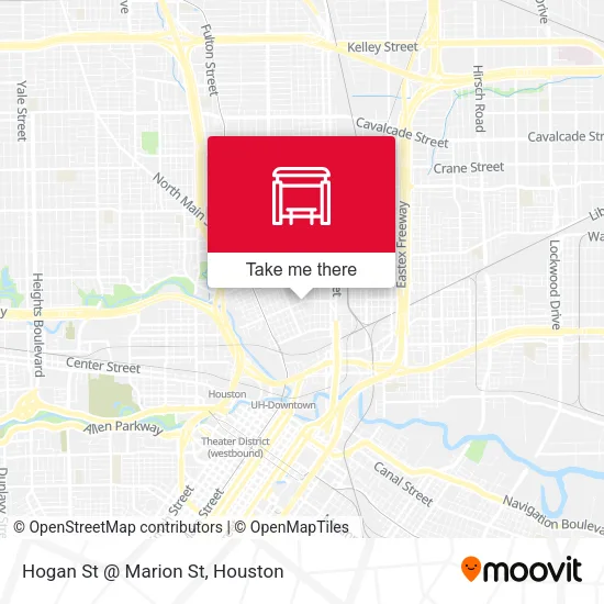 Hogan St @ Marion St map