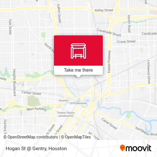 Hogan St @ Gentry map