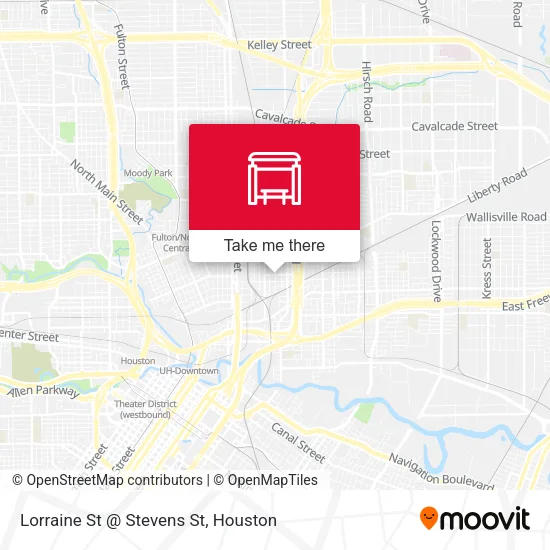 Lorraine St @ Stevens St map