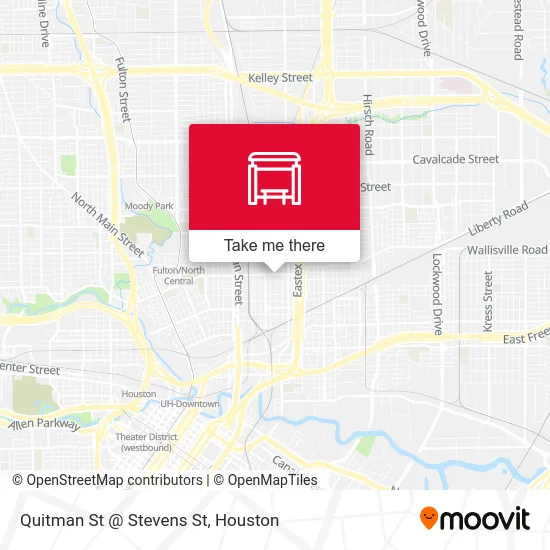 Quitman St @ Stevens St map