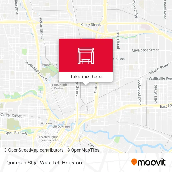 Quitman St @ West Rd map