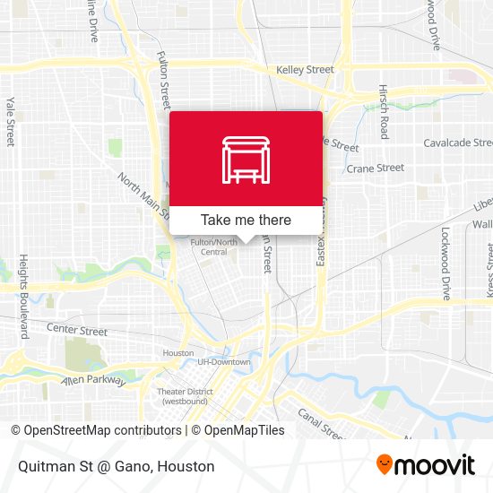 Quitman St @ Gano map