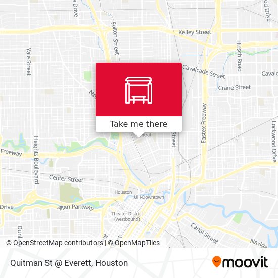 Quitman St @ Everett map