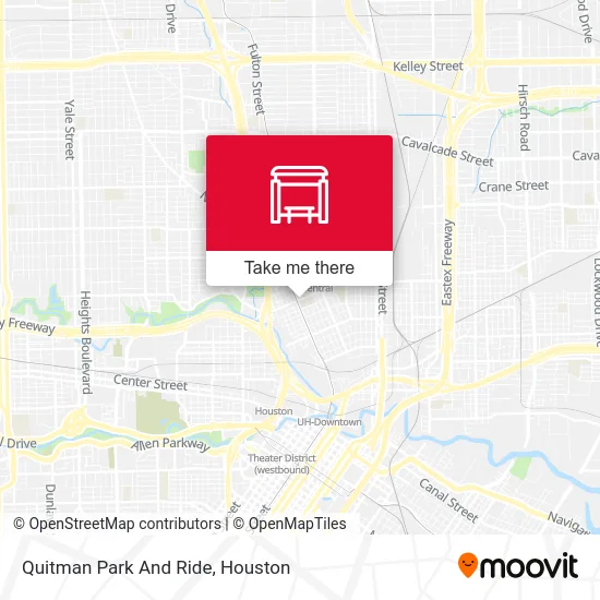 Quitman Park And Ride map