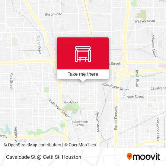 Cavalcade St @ Cetti St map